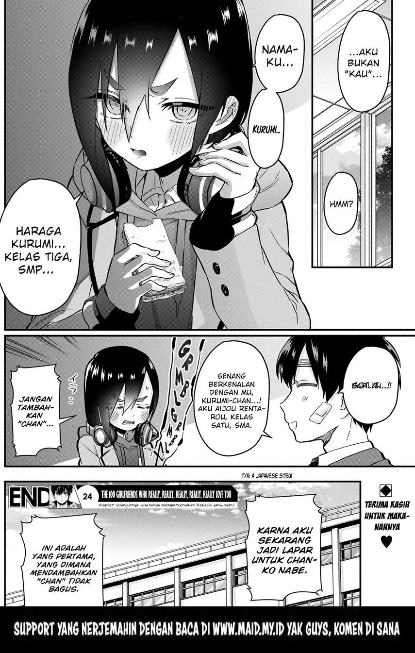 Kimi no Koto ga Dai Dai Dai Dai Daisuki na 100-ri no Kanojo Chapter 24 Gambar 24